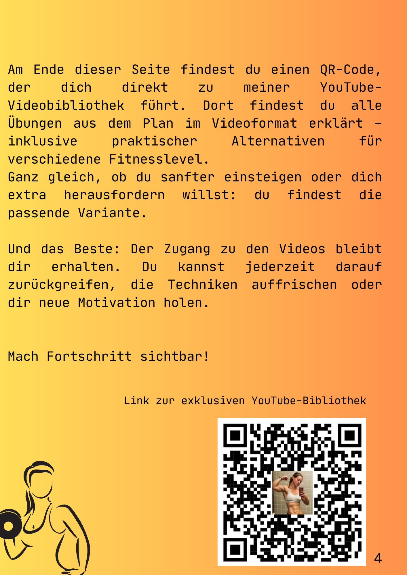 4-Wochen-Trainingsplan